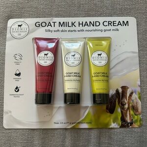 Dionis Goat Milk Hand Cream 3 Pack